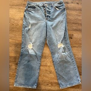 HIGH RISE STRAIGHT Jeans